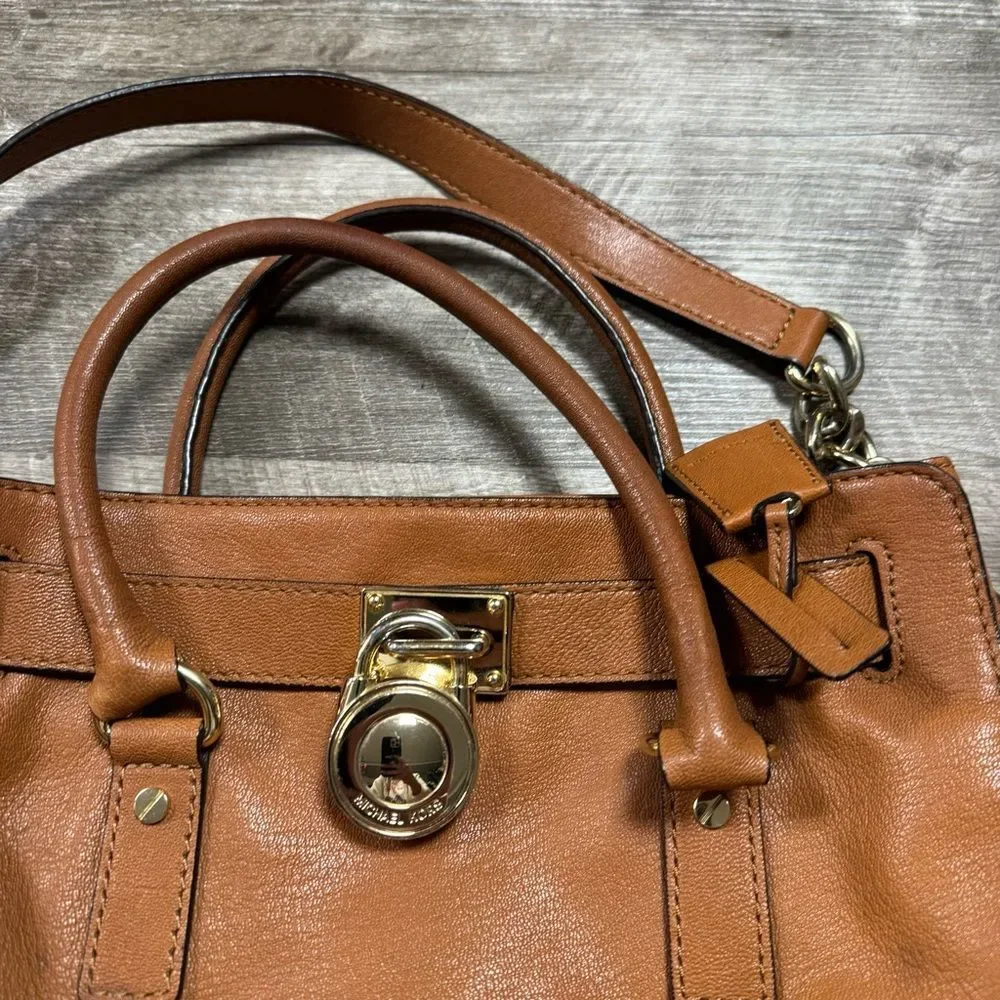 Michael Kors Hamilton Satchel Crossbody Bag